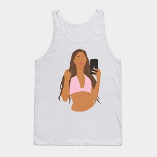 Tini Stoessel - Digital Portrait Tank Top